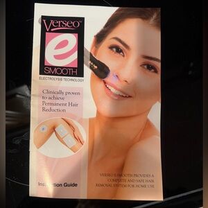 Verseo Smooth Electrolysis Technology Permanent Hair Reduction System. NIB